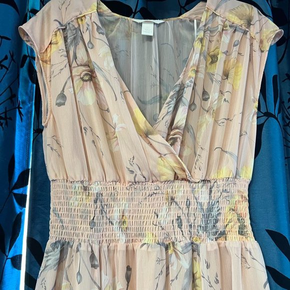 Floral Summer Dress H&M Size 4 - Picture 4 of 6